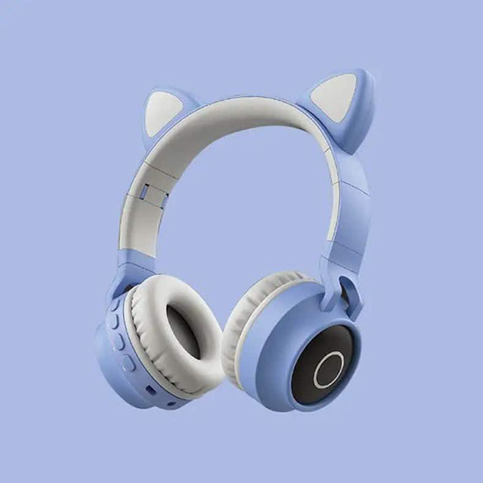 K.B Lifestyle Casque Bluetooth LED Oreilles de Chat - K.B