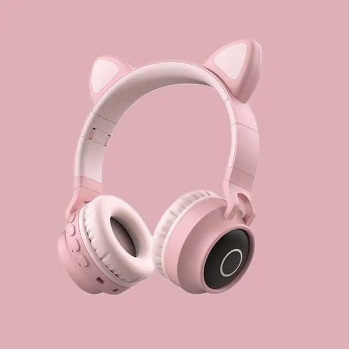 K.B Lifestyle Casque Bluetooth LED Oreilles de Chat - K.B