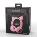 K.B Lifestyle Casque Bluetooth LED Oreilles de Chat - K.B